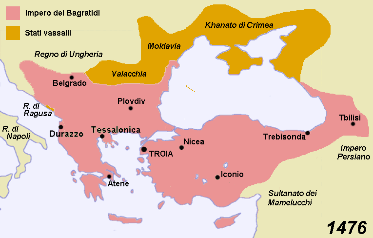 L'Impero Troiano all'avvento della dinastia Bagratide