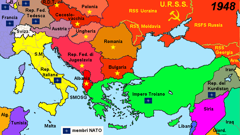 L'Impero Troiano dopo la Seconda Guerra Mondiale