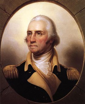 Georges Washington, 1er prsident des Etats-Unis d'Amrique (1789-1797)
