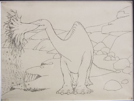 Il brontosauro ispir uno dei primissimi cartoni animati della storia, "Gertie the dinosaur", realizzato nel 1914 da Winsor McCay!