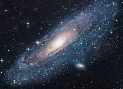 La galassia M31 in Andromeda (foto NASA)