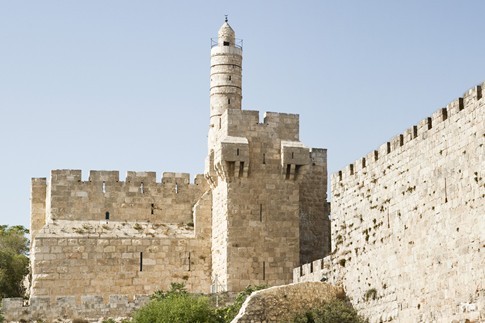 La Torre di Davide, presso la Porta di Giaffa a Gerusalemme
