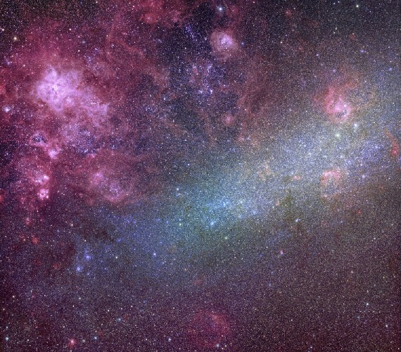 La Grande Nube di Magellano, foto di John P. Gleason