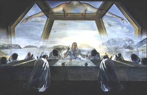 Salvador Dalì, "Il Sacramento dell'Ultima Cena", Washington, National Gallery