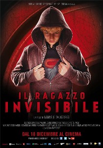 Locandina de "Il ragazzo invisibile" di Gabriele Salvatores