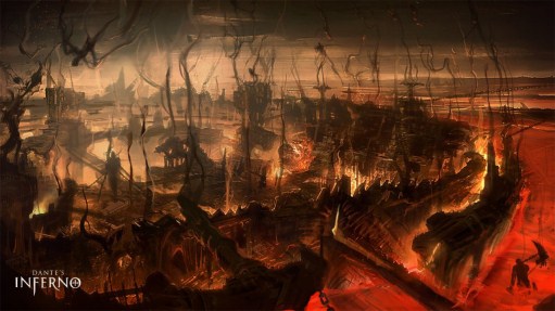 La Citt di Dite nel videogame "Dante's Inferno"
