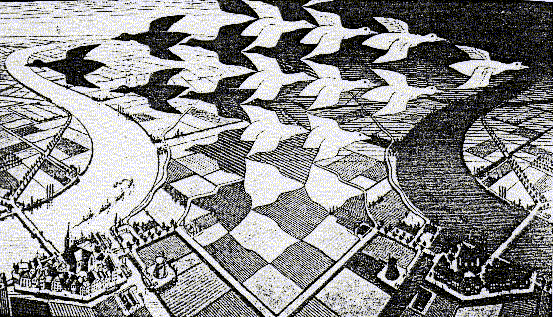 Maurits C.Escher, Giorno e Notte