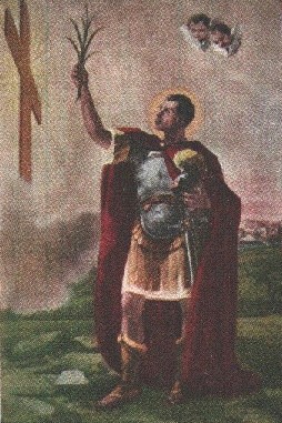 San Fortunato Martire, quadro del pittore Angelo Galloni