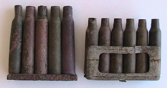 Antichi proiettili di mitragliatrice