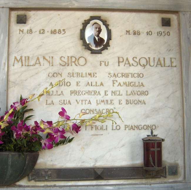 Siro Milani fu Pasquale