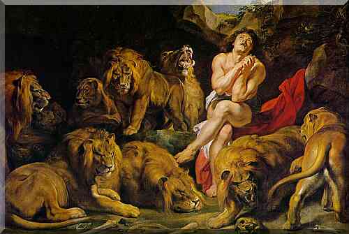 Rubens, Daniele nella fossa dei leoni