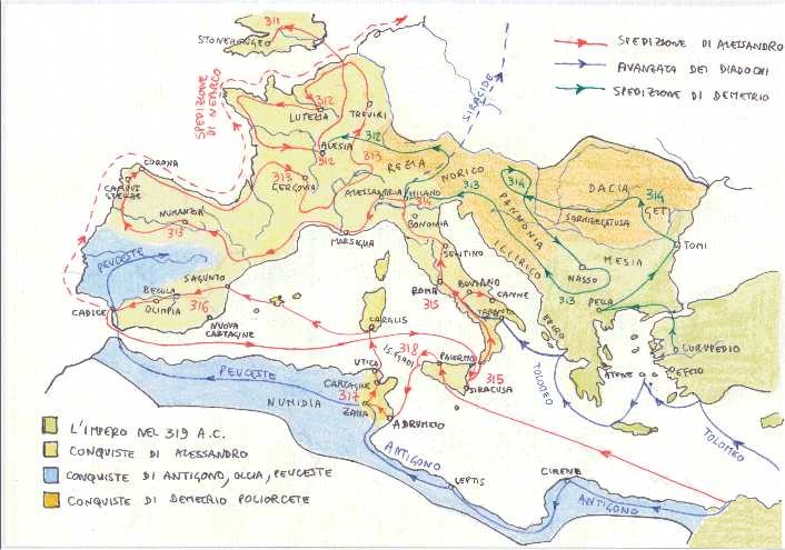 Le conquiste di Alessandro Magno in Occidente