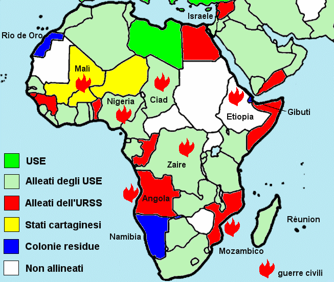 L'Africa nel 1975