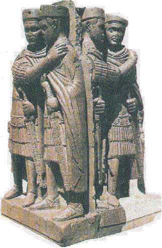 I quattro ottarchi d'Occidente in una scultura proveniente da Costantinopoli ed oggi a Venezia