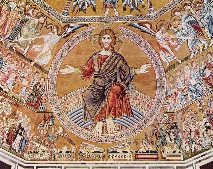Coppo di Marcovaldo, Giudizio Universale (1260-70), Battistero di San Giovanni, Firenze 