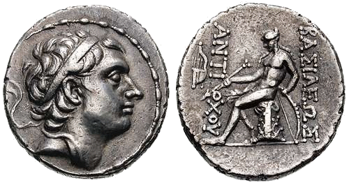 Tetradramma di Antioco III il Grande, circa 208 a.C.