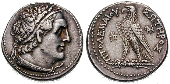 Moneta di Tolomeo III Evergete