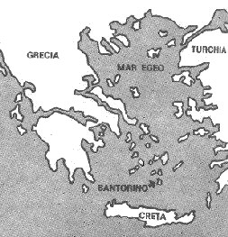 Dov'è l'isola di Thera