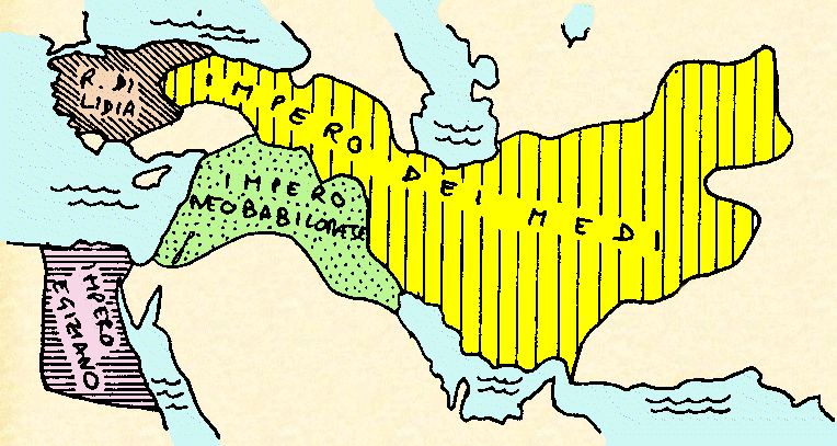 Impero dei Medi ed impero neobabilonese di Nabucodonosor