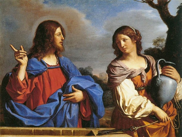Giovanni Francesco Barbieri detto il Guercino, “Cristo e la donna samaritana”, Museo Thyssen-Bornemisza, Madrid, 1640-1641