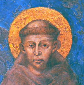 Cimabue, "San Francesco", Basilica Inferiore di Assisi
