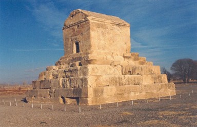 La tomba di Ciro il Grande a Pasargade, Iran (clicca per ingrandire)