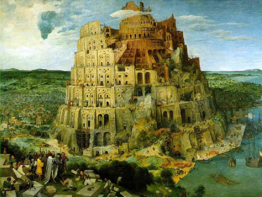 Hans Pieter Brügel, La Torre di Babele, Kunsthistorisches Museum, Vienna