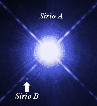 Sirio B, la piccola compagna di Sirio, è un tipico esempio di nana bianca