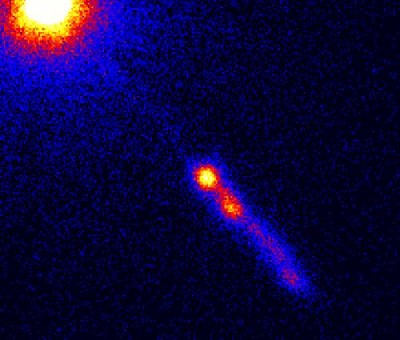 Il quasar 3C 273 visto dall'osservatorio Chandra