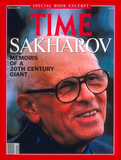 Andrej Sacharov sulla copertina di "Time"