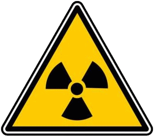 Simbolo internazionale del pericolo da radiazioni