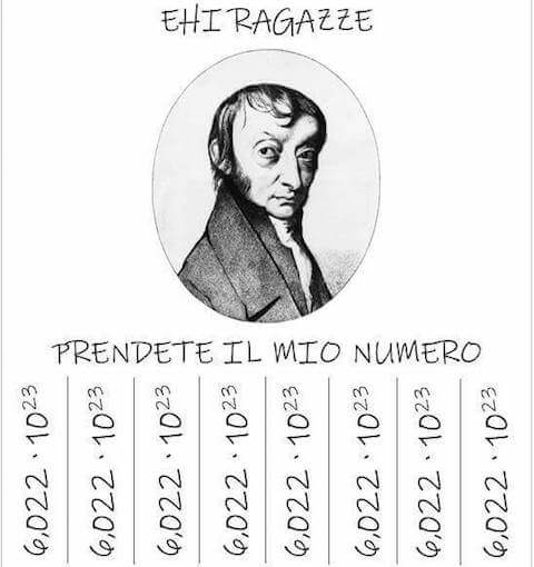 Per sorridere un po' sul numero di Avogadro  :)