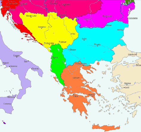 Un'altro Regno di Jugoslavia (cliccare per ingrandire)
