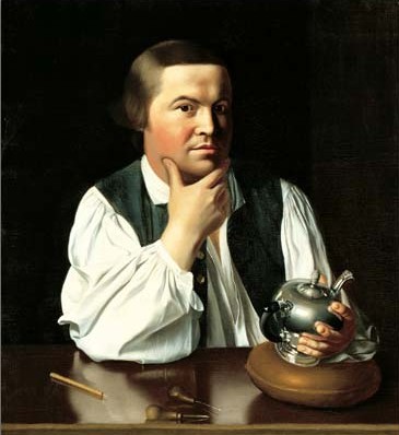 Paul Revere, ritratto di John Singleton Copley