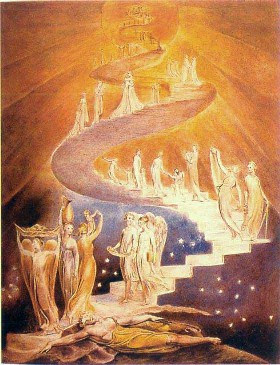 William Blake, la Scala di Giacobbe