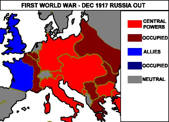 La situazione nel 1917 (grazie a dDuck)