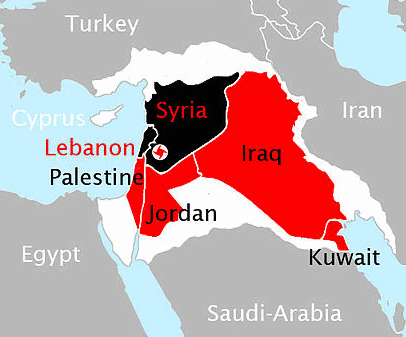 Confini della Grande Siria