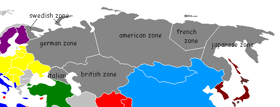 Zone di occupazione in URSS
