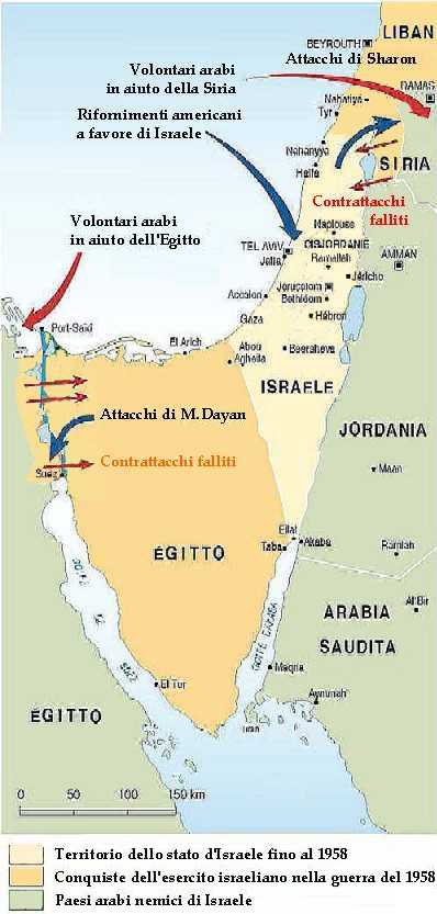 Seconda guerra arabo-israeliana, 1958