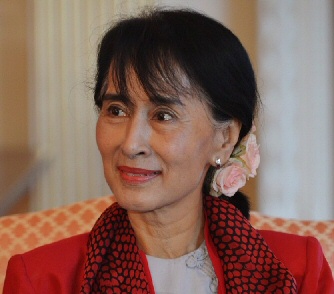 Il Presidente della Birmania, signora Aung San Suu Kyi