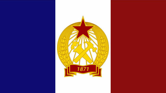 La bandiera della Comune di Parigi, se avesse avuto successo