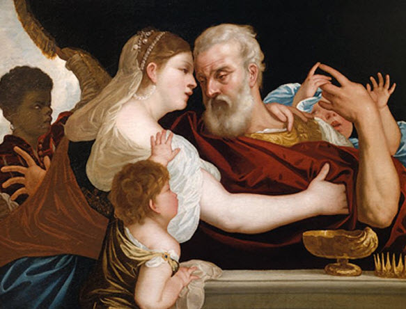 Alessandro Varotari detto il Padovanino, Priamo ed Ecuba, Musei Civici di Padova