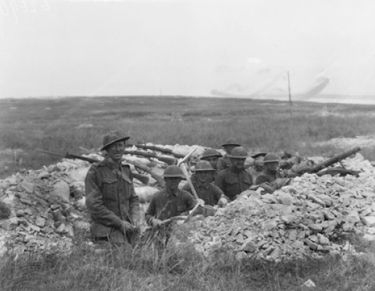 Truppe statunitensi poco dopo lo sbarco in Sicilia del luglio 1918