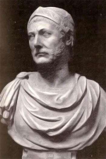 Busto marmoreo di Annibale Barca