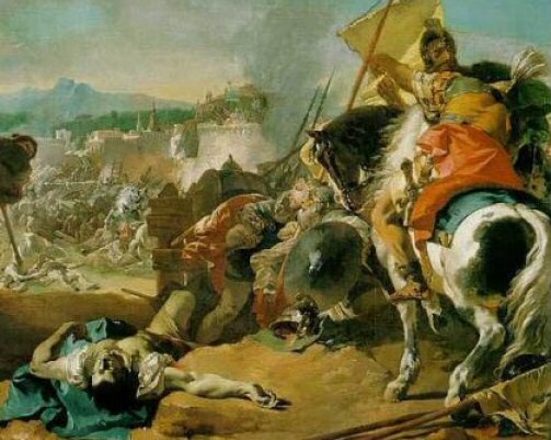 Giovan Battista Tiepolo, "La presa di Chiusi" (1729)