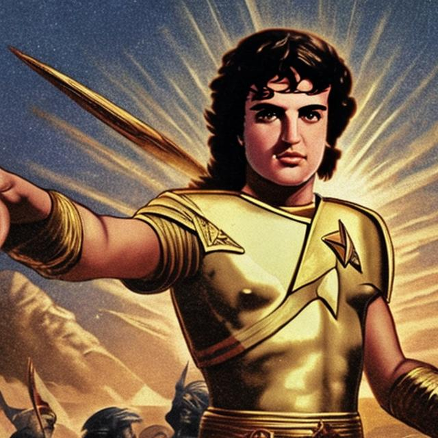 Alessandro Magno in versione Manga! (immagine creata con openart.ai)