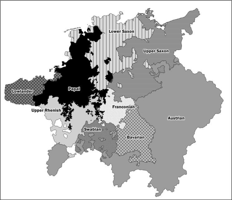 I Circondari Imperiali dopo il 1633