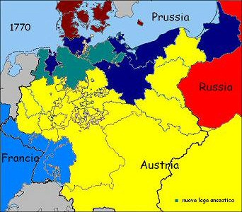 La Germania nel 1770 (grazie a dDuck)