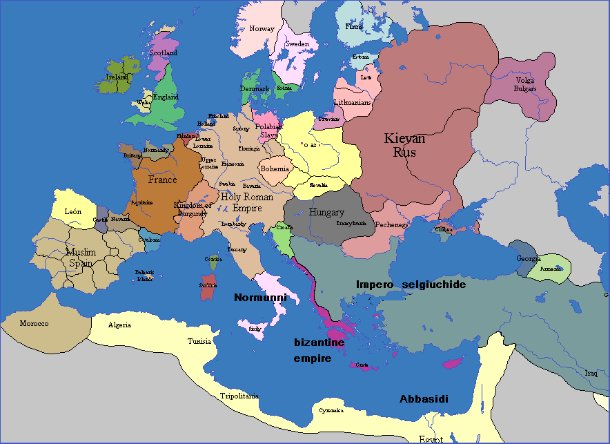 L'Europa nel 1091