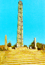 Obelisco eretto nella citt etiope di Axum